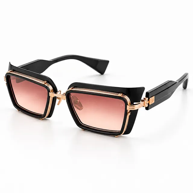 BALMAIN ADMIRABLE BPS-130D-52/BLK-RSE/CAT 3 LIMITED EDITION