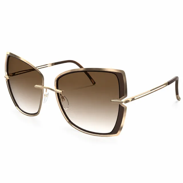 Silhouette New York Sky 8184/7620 23kt Gold Plated